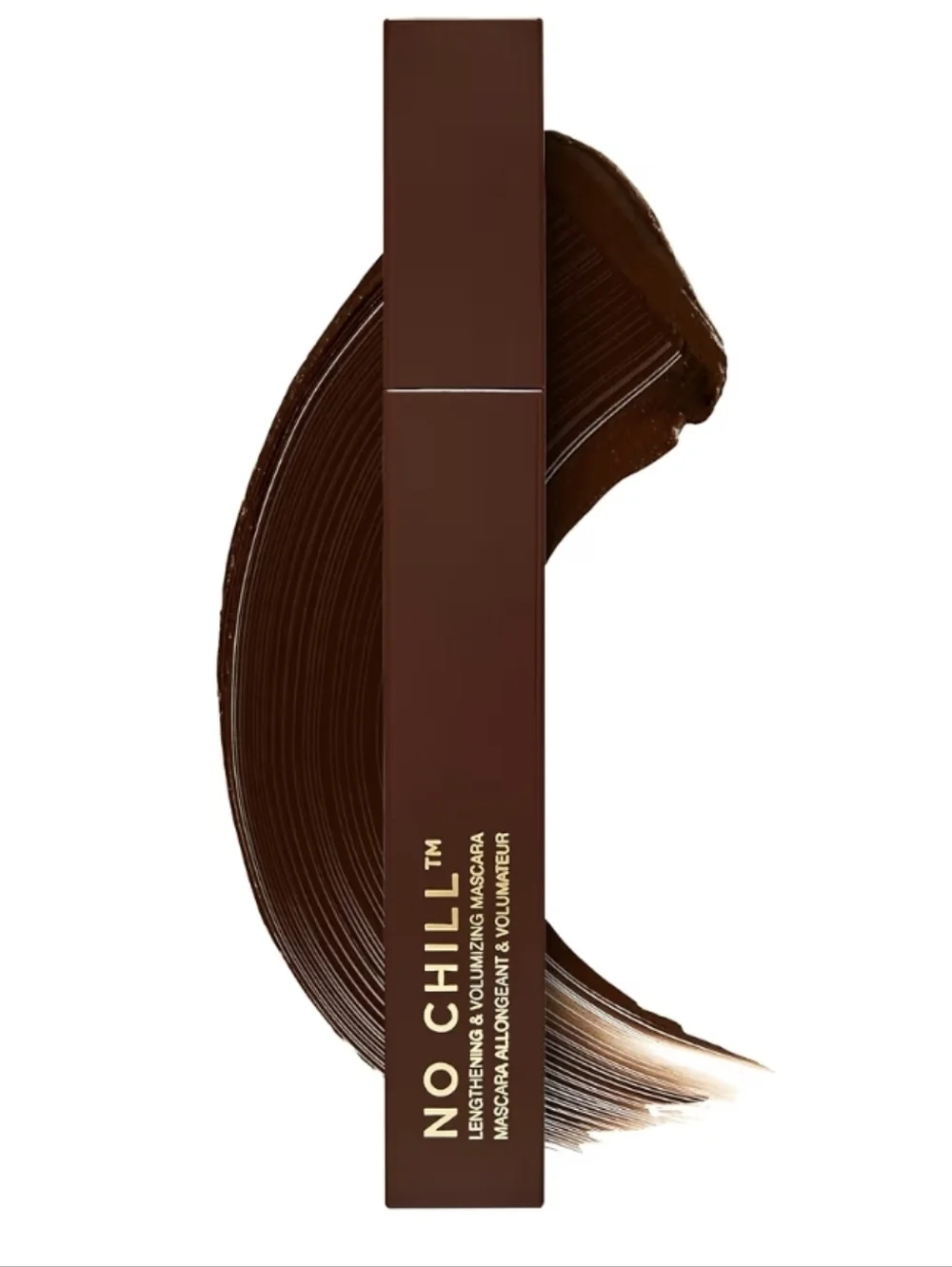 LAVAA No Chill Lengthening & Volumizing Mascara: Brown, NIB